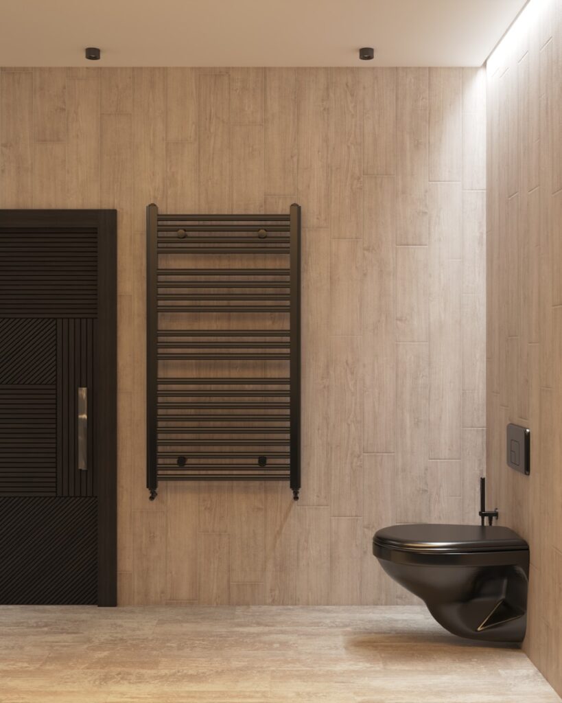 a bathroom with a toilet and a sink